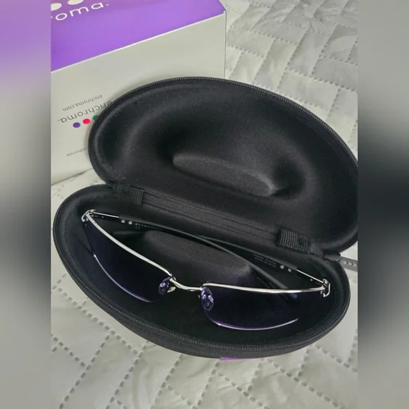 EnChroma Colorado Gunmetal Sunglasses with Case